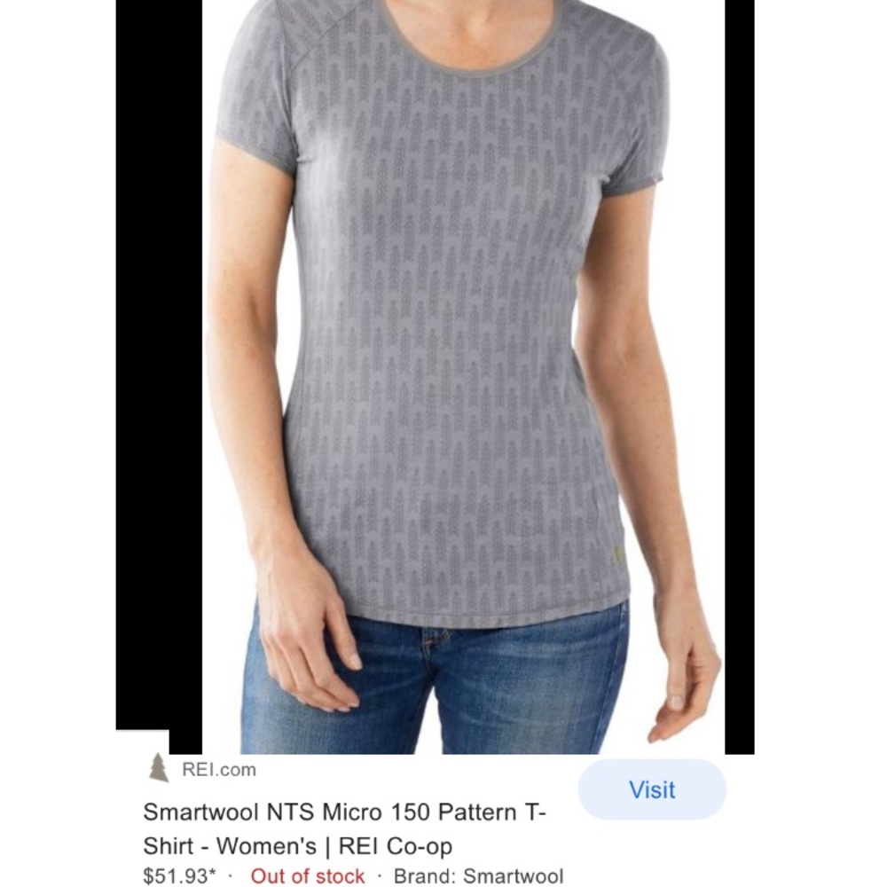SOLD Smartwool NTS Micro 150 Short Sleeve Tee